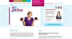 Desktop Screenshot of dietistenpraktijk-salus.nl